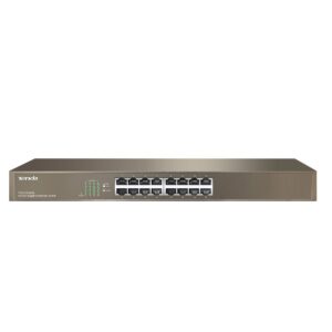Switch Gigabit rackabil Tenda TEG1016G, 16 porturi, 32 Gbps, 2000 Mbps, 8000 MAC, fara gestionare Switch Gigabit rackabil Tenda TEG1016G, 16 porturi, 32 Gbps, 2000 Mbps, 8000 MAC, fara gestionare