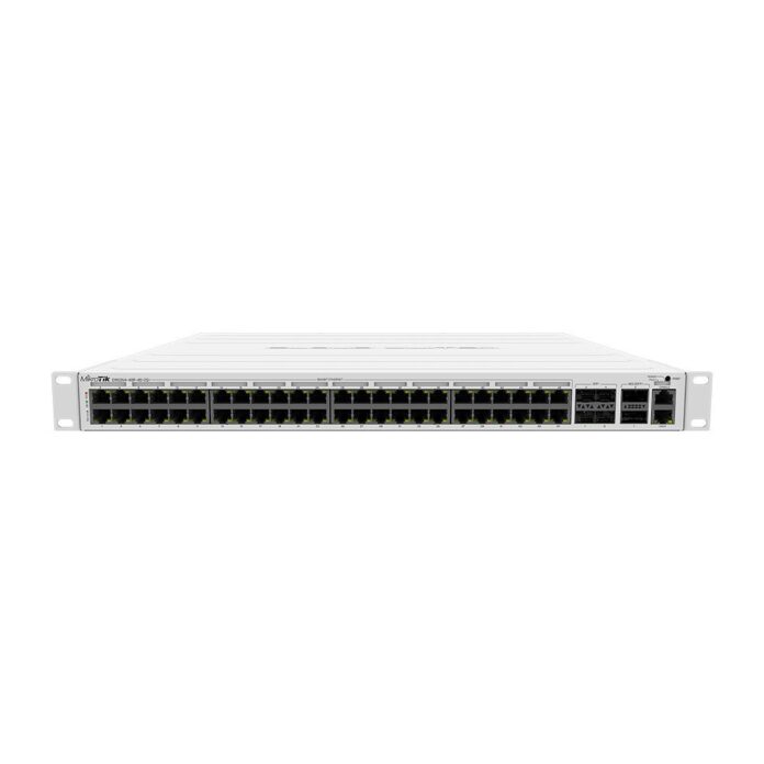 Switch rackabil cu 48 porturi PoE Gigabit Mikrotik CRS354-48P-4S+2Q+RM, 336 Gbps, 235 Mpps Switch rackabil cu 48 porturi PoE Gigabit Mikrotik CRS354-48P-4S+2Q+RM, 336 Gbps, 235 Mpps