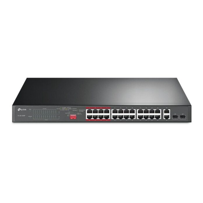 Switch TP-LINK TL-SL1226P, 24 porturi, PoE+ Switch TP-LINK TL-SL1226P, 24 porturi, PoE+