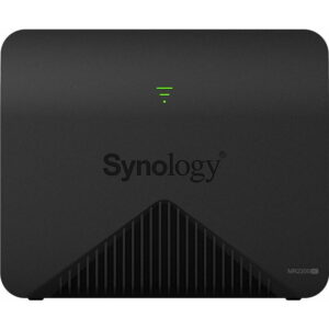 Router wireless Synology MR2200ac, Gigabit, TriBand, 2200 Mbps (Negru) Router wireless Synology MR2200ac, Gigabit, TriBand, 2200 Mbps (Negru)