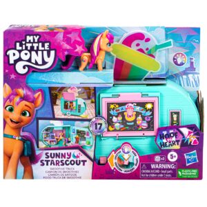 Set de joaca My Little Pony - Smoothie truck, Sunny Starscout Set de joaca My Little Pony - Smoothie truck, Sunny Starscout
