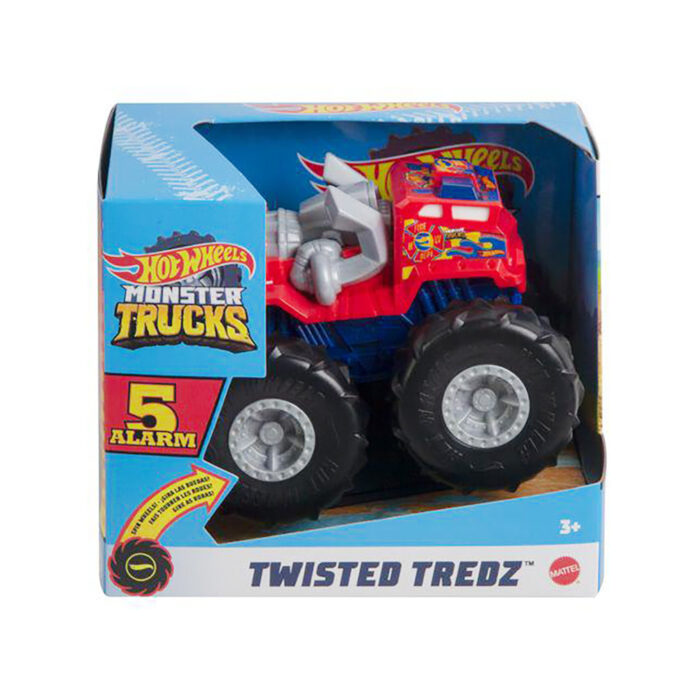 Masina de teren, Hot Wheels, Twisted Tredz, 1:43, 5 Alarm, GVK41 Masina de teren, Hot Wheels, Twisted Tredz, 1:43, 5 Alarm, GVK41