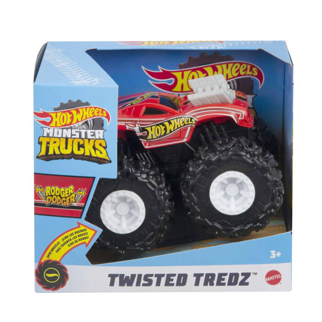 Masina de teren, Hot Wheels, Twisted Tredz, 1:43, Rodger Dodger, GVK46 Masina de teren, Hot Wheels, Twisted Tredz, 1:43, Rodger Dodger, GVK46