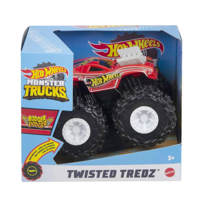 Masina de teren, Hot Wheels, Twisted Tredz, 1:43, Rodger Dodger, GVK46 Masina de teren, Hot Wheels, Twisted Tredz, 1:43, Rodger Dodger, GVK46