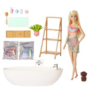 Set papusa Barbie, Confetti Bath, Cada si accesorii, HKT92 Set papusa Barbie, Confetti Bath, Cada si accesorii, HKT92