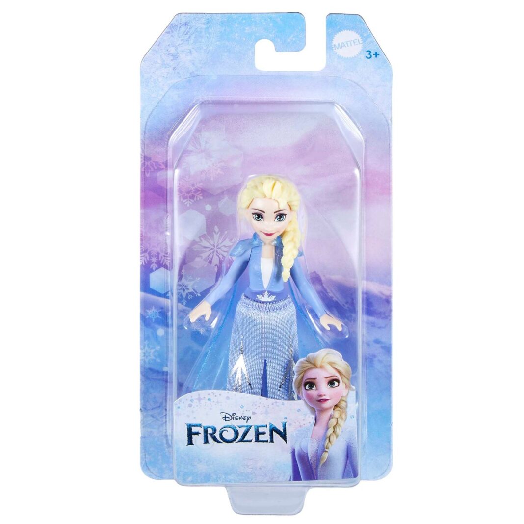 Papusa mini, Disney Frozen, Elsa, HLW98 Papusa mini, Disney Frozen, Elsa, HLW98