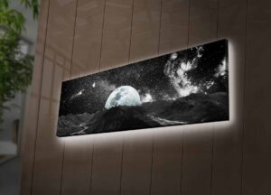 Tablou cu LED 3090NASA Multicolor 30x90x3 cm Tablou cu LED 3090NASA Multicolor 30x90x3 cm