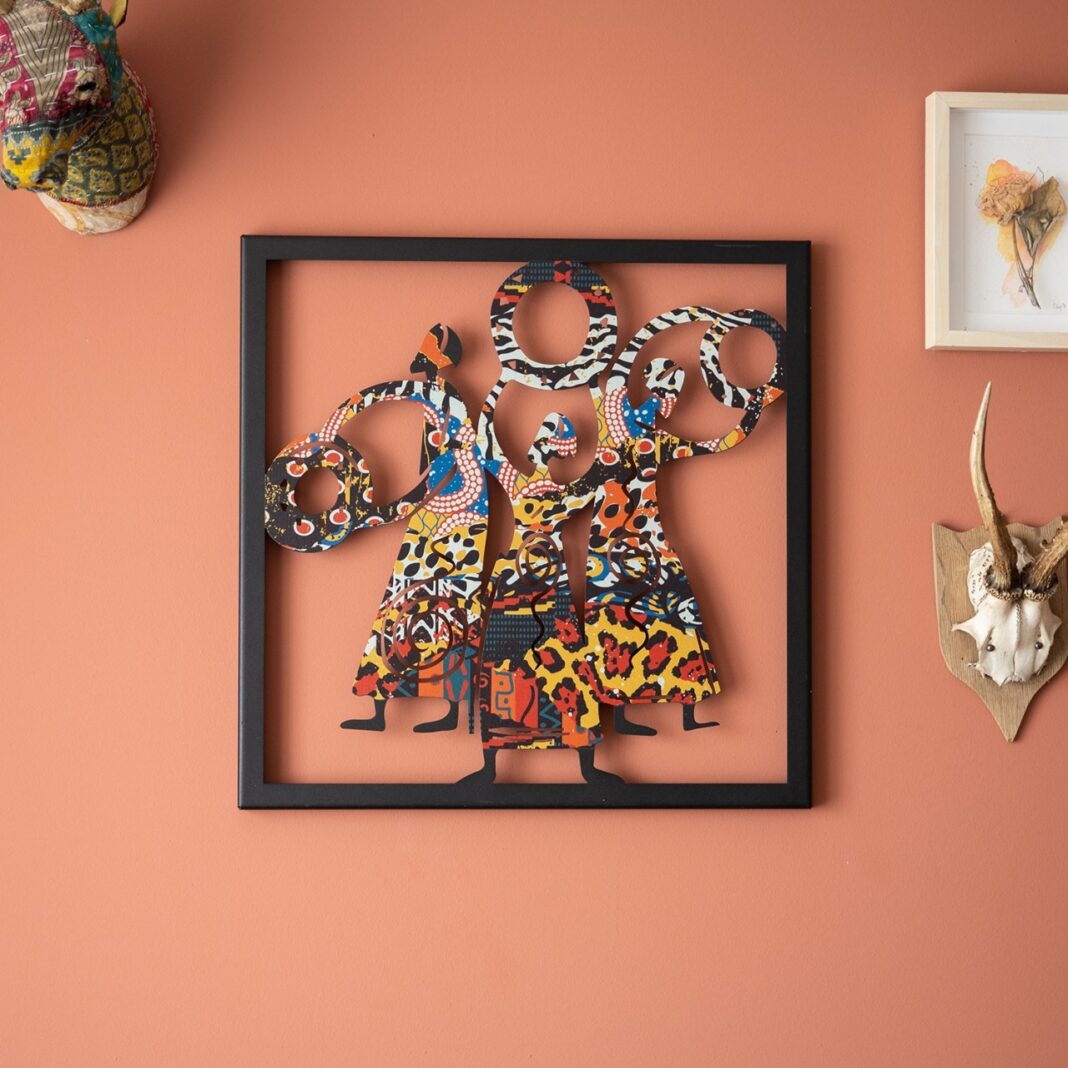 Tablou metalic Triple Negru 45x45x1.5 cm Tablou metalic Triple Negru 45x45x1.5 cm