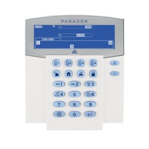 Tastatura LCD wireless Paradox K38M, 32 zone, 2 partitii Tastatura LCD wireless Paradox K38M, 32 zone, 2 partitii