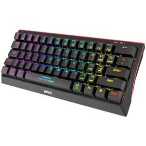 Tastatura Gaming Mecanica Marvo KG962G RGB White Red Switch, USB, iluminare RGB (Alb) Tastatura Gaming Mecanica Marvo KG962G RGB White Red Switch, USB, iluminare RGB (Alb)