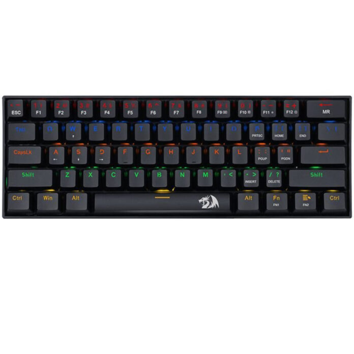 Tastatura Gaming Mecanica Redragon Amsa Pro, USB, RGB (Negru) Tastatura Gaming Mecanica Redragon Amsa Pro, USB, RGB (Negru)
