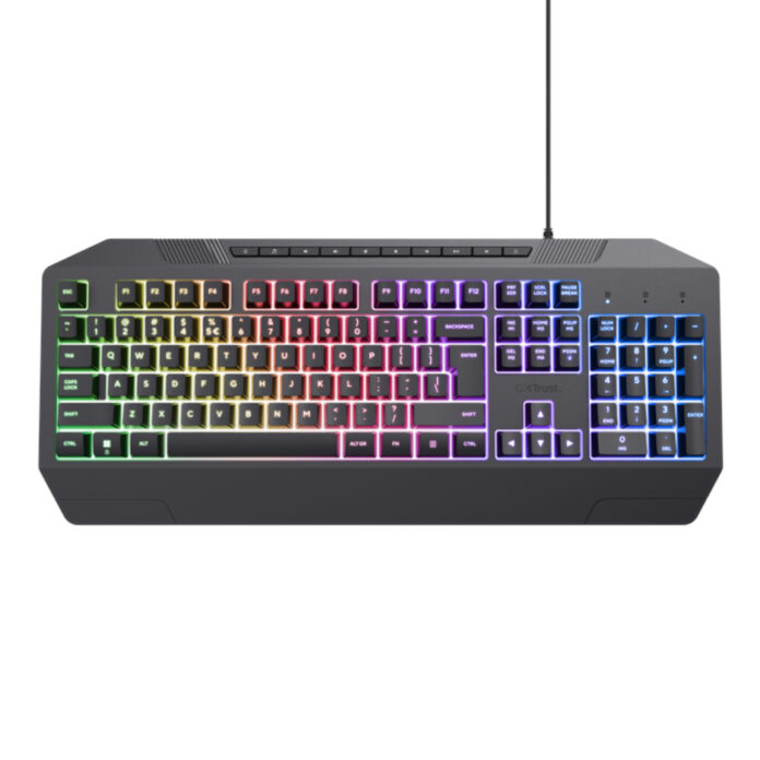 Tastatura Gaming Trust GXT 836 Evocs, iluminare RGB, USB-A (Negru) Tastatura Gaming Trust GXT 836 Evocs, iluminare RGB, USB-A (Negru)