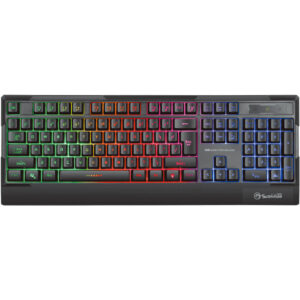 Tastatura Gaming MARVO KG964 Magma M40, Wired, USB, iluminare RGB (Negru/Galben) Tastatura Gaming MARVO KG964 Magma M40, Wired, USB, iluminare RGB (Negru/Galben)