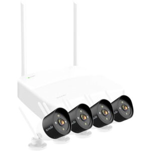 Kit NVR si 4 camere de securitate video HD wireless K4W-3TC, 3MP, Full HD, VGA, HDMI, USB 2.0, Retea, IP66 Kit NVR si 4 camere de securitate video HD wireless K4W-3TC, 3MP, Full HD, VGA, HDMI, USB 2.0, Retea, IP66