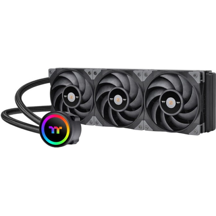 Cooler CPU All in One Thermaltake TH360 V2 ARGB, 360mm 2000 RPM, Racire cu lichid (Negru) Cooler CPU All in One Thermaltake TH360 V2 ARGB, 360mm 2000 RPM, Racire cu lichid (Negru)