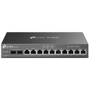 Router TP-LINK ER7212PC, VPN, Omada 3in1, 1200MHz (Negru) Router TP-LINK ER7212PC, VPN, Omada 3in1, 1200MHz (Negru)