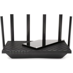 Router Wireless TP-Link Archer AX72, AX5400, Wi-Fi 6, Dual-Band, Gigabit, 6 Antene externe (Negru) Router Wireless TP-Link Archer AX72, AX5400, Wi-Fi 6, Dual-Band, Gigabit, 6 Antene externe (Negru)