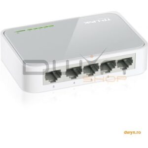 Switch TP-LINK TL-SG105PE, Gigabit, 5 Porturi, PoE+ Switch TP-LINK TL-SG105PE, Gigabit, 5 Porturi, PoE+