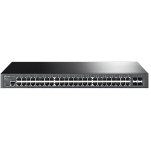 Switch TP-Link T2600G-52TS, Gigabit, 48 porturi, 4 x SFP Switch TP-Link T2600G-52TS, Gigabit, 48 porturi, 4 x SFP