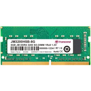 Memorie laptop Transcend 16GB DDR4, 3200MHz, CL22, 1.2v Memorie laptop Transcend 16GB DDR4, 3200MHz, CL22, 1.2v
