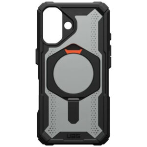 Husa Plasma XTE MagSafe UAG pentru iPhone 16, Negru/Portocaliu Husa Plasma XTE MagSafe UAG pentru iPhone 16, Negru/Portocaliu