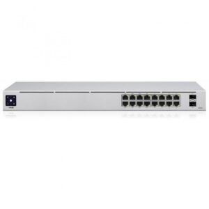 Switch Ubiquiti UniFi USW-16-POE, Gigabit, 16 Porturi, PoE Switch Ubiquiti UniFi USW-16-POE, Gigabit, 16 Porturi, PoE