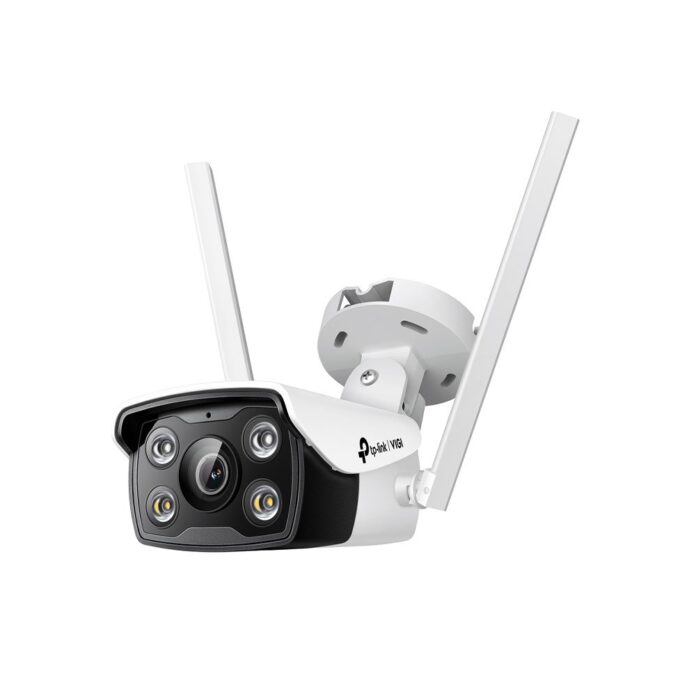 Camera supraveghere exterior wireless WiFi TP- Link VIGI Full Color C340-W, 4 MP, 4 mm, 2.4 GHz, IR/lumina alba 30 m, slot card, microfon si difuzor Camera supraveghere exterior wireless WiFi TP- Link VIGI Full Color C340-W, 4 MP, 4 mm, 2.4 GHz, IR/lumina alba 30 m, slot card, microfon si difuzor