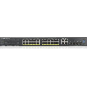 Switch ZyXEL GS2220-28HP-EU0101, 24 Porturi, Gigabit, PoE+ Switch ZyXEL GS2220-28HP-EU0101, 24 Porturi, Gigabit, PoE+