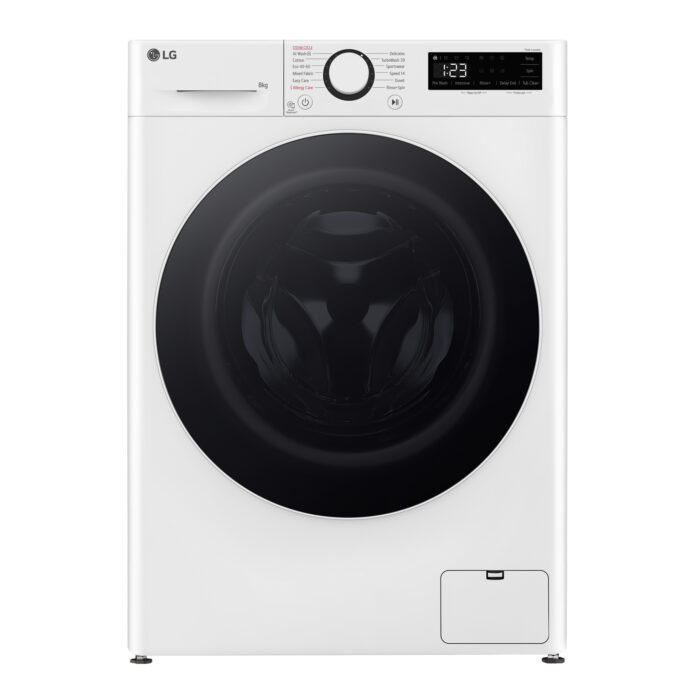Masina de spalat rufe frontala slim LG F2WR508S0W, 8 kg, 1200rpm, Motor Direct Drive, Smart Diagnosis, Alb, Steam, Clasa A Masina de spalat rufe frontala slim LG F2WR508S0W, 8 kg, 1200rpm, Motor Direct Drive, Smart Diagnosis, Alb, Steam, Clasa A