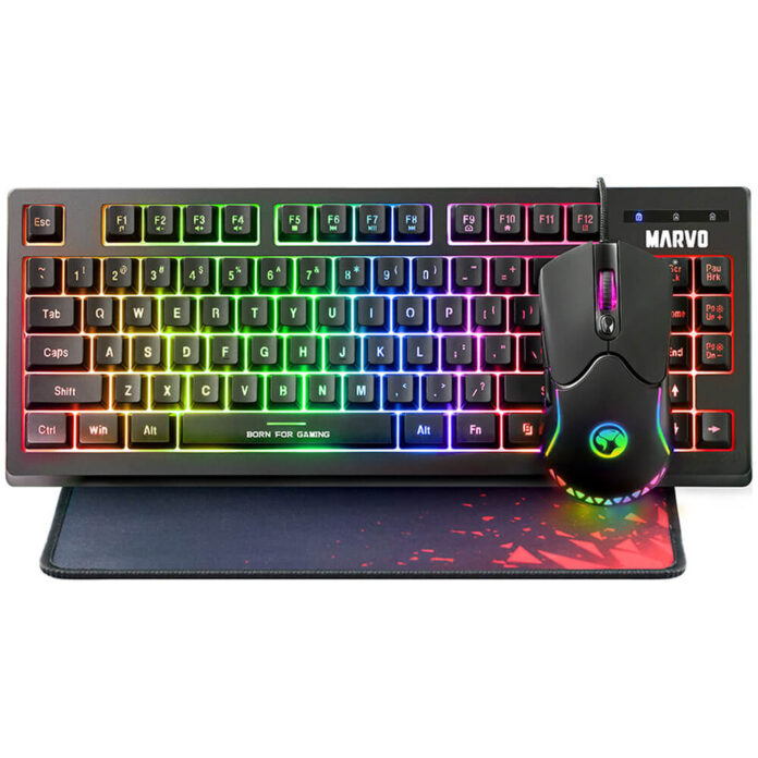 Kit gaming Tastatura, Mouse si Mousepad Marvo CM310 Kit gaming Tastatura, Mouse si Mousepad Marvo CM310