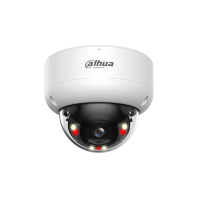 Camera de supraveghere IP Dahua 6MP, lentila 2.8mm, IR 30m, microfon, slot card microSD 512GB, PoE 12V, IP67, IPC-HDW3649H-AS-PV-PRO