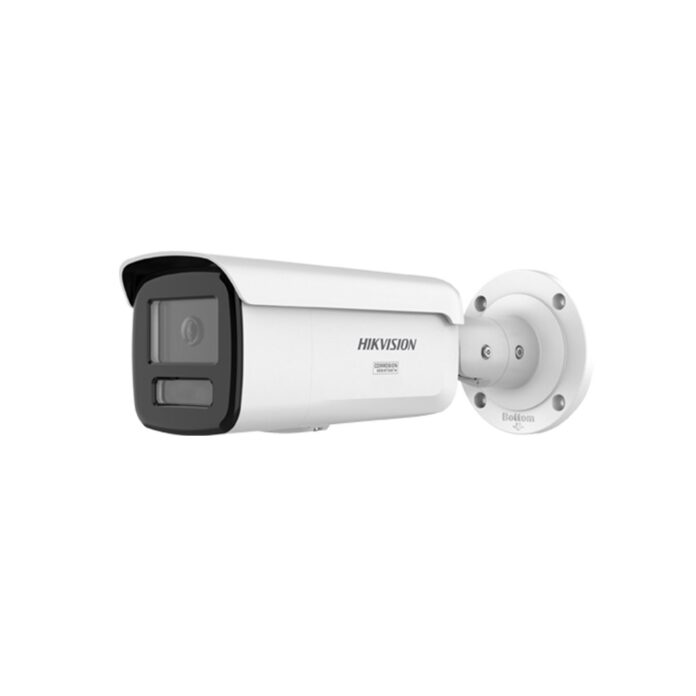 Camera supraveghere exterior IP cu iluminare duala Hikvision ColorVu DS-2CD2T67G3-LIY-2.8MM, 6 MP, 2.8 mm, IR/lumina alba 60 m, detectare miscare, slot card, PoE Camera supraveghere exterior IP cu iluminare duala Hikvision ColorVu DS-2CD2T67G3-LIY-2.8MM, 6 MP, 2.8 mm, IR/lumina alba 60 m, detectare miscare, slot card, PoE