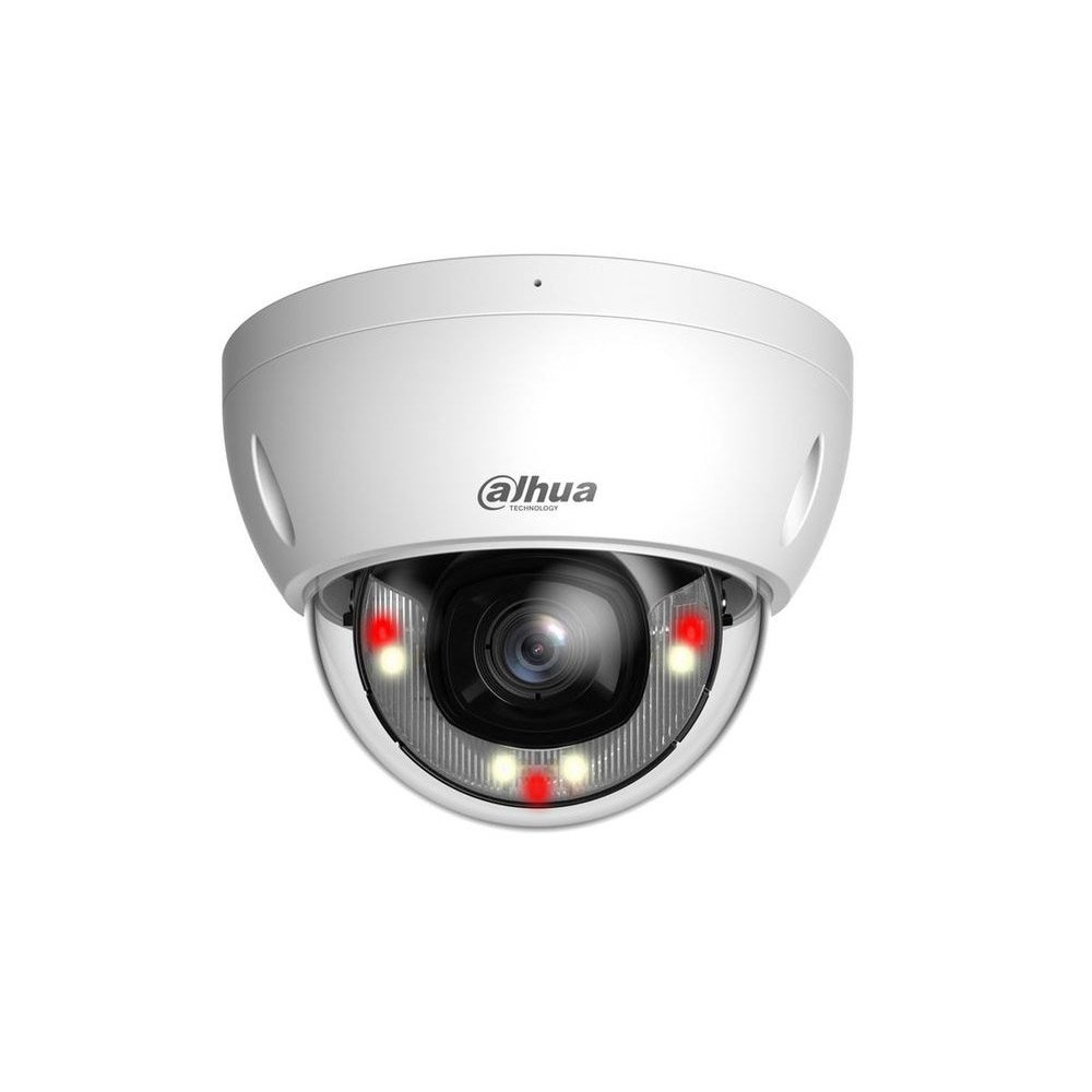 Camera supraveghere IP Dome cu iluminare duala Dahua WizSense IPC-HDBW2849E-S-IL-0280B, 8 MP, 2.8 mm, IR/lumina calda 30 m, microfon, slot card, PoE Camera supraveghere IP Dome cu iluminare duala Dahua WizSense IPC-HDBW2849E-S-IL-0280B, 8 MP, 2.8 mm, IR/lumina calda 30 m, microfon, slot card, PoE