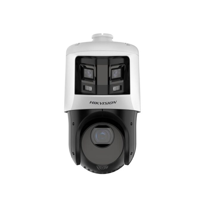 Camera supraveghere IP PTZ Speed Dome panoramica Hikvision Acusense TandemVu DS-2SE4C425MWG-E/26(F0), 6+4 MP, 4.8-120 mm / 2.8 mm, IR 100 m, lumina alba 30 m, slot card, 25x, PoE Camera supraveghere IP PTZ Speed Dome panoramica Hikvision Acusense TandemVu DS-2SE4C425MWG-E/26(F0), 6+4 MP, 4.8-120 mm / 2.8 mm, IR 100 m, lumina alba 30 m, slot card, 25x, PoE