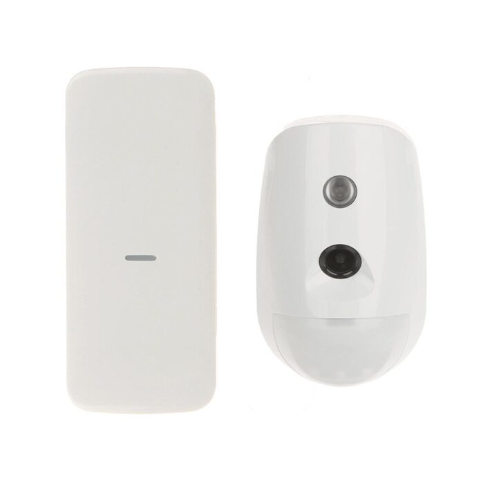 Kit contact magnetic si detector de miscare wireless hikvision ax pro, 868 MHz, PIR 12 m Kit contact magnetic si detector de miscare wireless hikvision ax pro, 868 MHz, PIR 12 m