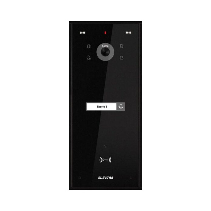 Videointerfon de exterior Electra VPH.01S03.ELBTL, 1 familie, aparent, negru Videointerfon de exterior Electra VPH.01S03.ELBTL, 1 familie, aparent, negru