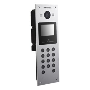 Panou exterior videointerfon TCP/IP pentru blocuri si spatii birouri, control acces card, afisaj LCD- HIKVISION DS-KD3003-E6 Panou exterior videointerfon TCP/IP pentru blocuri si spatii birouri, control acces card, afisaj LCD- HIKVISION DS-KD3003-E6