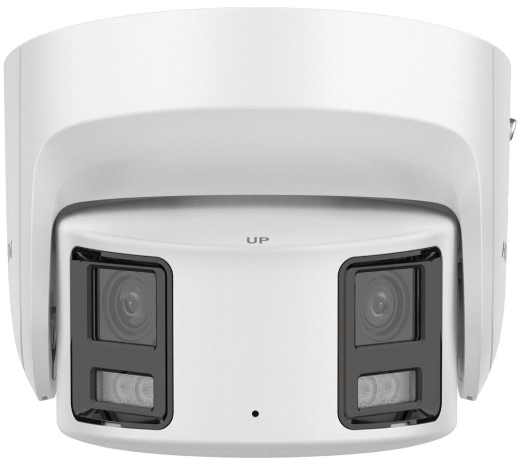 Camera IP 8MP 4K Panoramica 180°, 2x 4mm, alarma acustica si luminoasa, Acusense, microfon, ColorVu 30m, Hikvision, DS-2CD2387G2P-LSU-SL-4mm(C) Camera IP 8MP 4K Panoramica 180°, 2x 4mm, alarma acustica si luminoasa, Acusense, microfon, ColorVu 30m, Hikvision, DS-2CD2387G2P-LSU-SL-4mm(C)