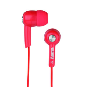Casti In-Ear Hama 122690, Microfon, Rosu Casti In-Ear Hama 122690, Microfon, Rosu