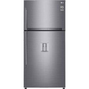 Frigider cu doua usi LG GTF916PZPED, No Frost, 592 l, Dozator apa, Mirror Touch Display, Clasa E Frigider cu doua usi LG GTF916PZPED, No Frost, 592 l, Dozator apa, Mirror Touch Display, Clasa E