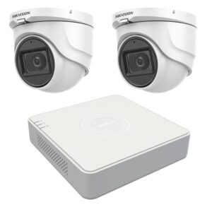 Sistem de supraveghere Hikvision 2 camere interior 5MP, lentila 2.8mm, IR 30m, audio integrat, DVR 4 Canale TurboHD Sistem de supraveghere Hikvision 2 camere interior 5MP, lentila 2.8mm, IR 30m, audio integrat, DVR 4 Canale TurboHD