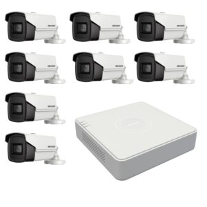 Sistem supraveghere Hikvision basic 8 camere 8MP 4 in 1, IR 60m, DVR 8 canale 4K Sistem supraveghere Hikvision basic 8 camere 8MP 4 in 1, IR 60m, DVR 8 canale 4K