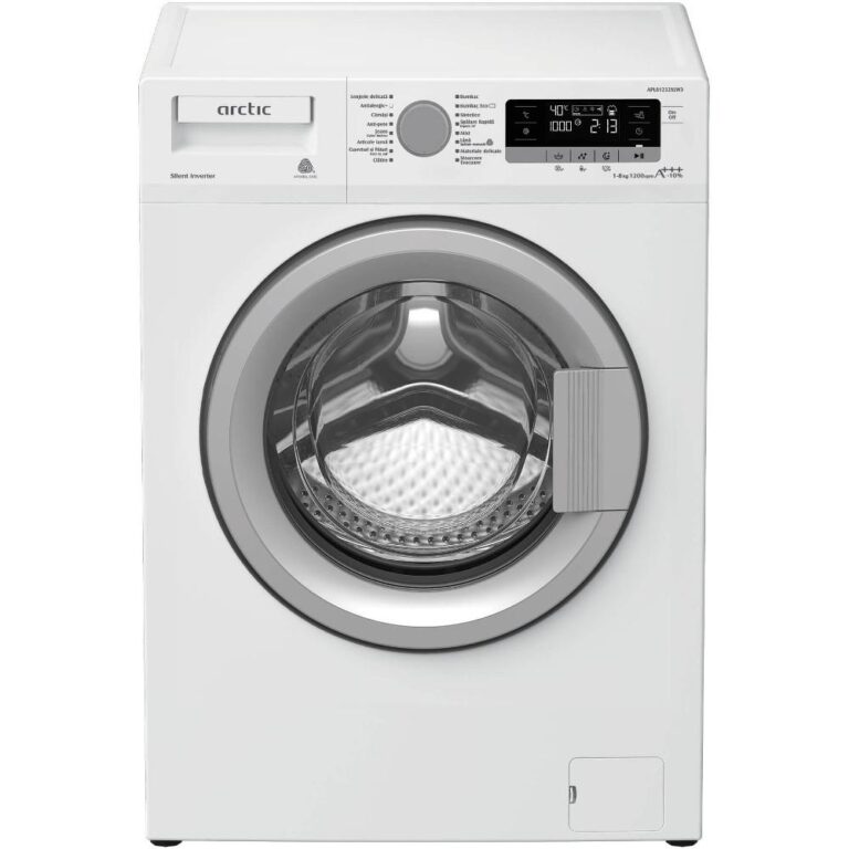 Masina de spalat rufe Arctic APL81232XLW3, 8 Kg, 1200 RPM, Clasa A+++