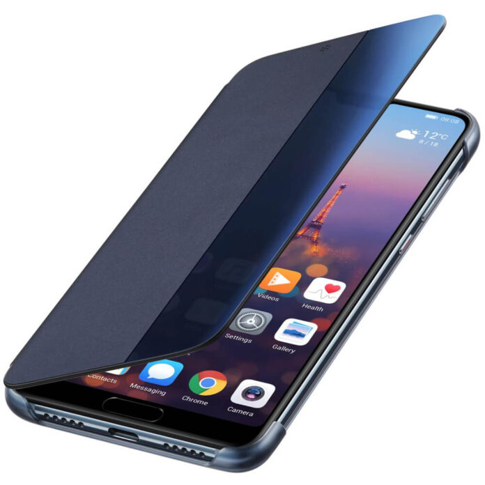 Husa Flip Cover Huawei pentru P20, Albastru Husa Flip Cover Huawei pentru P20, Albastru