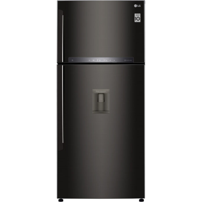 Frigider cu doua usi LG Alpha 4 GTF744BLPZD, No Frost, 509 l, Clasa E Frigider cu doua usi LG Alpha 4 GTF744BLPZD, No Frost, 509 l, Clasa E
