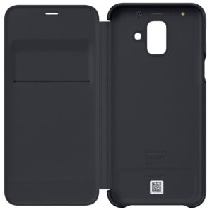 Husa Flip Wallet Samsung pentru Galaxy A6 2018, Albastru Husa Flip Wallet Samsung pentru Galaxy A6 2018, Albastru