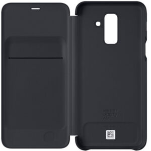 Husa Flip Wallet Samsung pentru Galaxy A6 Plus 2018, Auriu Husa Flip Wallet Samsung pentru Galaxy A6 Plus 2018, Auriu