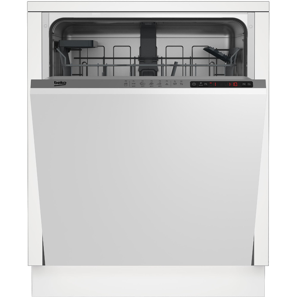 Masina de spalat vase incorporabila Beko DIN25310, 13 seturi, 5 programe, Clasa A+ Masina de spalat vase incorporabila Beko DIN25310, 13 seturi, 5 programe, Clasa A+