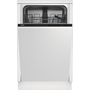 Masina de spalat vase slim incorporabila Beko DIS25010, 10 seturi, 5 programe, Clasa A+ Masina de spalat vase slim incorporabila Beko DIS25010, 10 seturi, 5 programe, Clasa A+