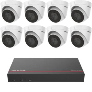 Sistem supraveghere Hikvision 8 camere IP 2MP IR 30M NVR 8 canale PoE SSD 1TB preinstalat Sistem supraveghere Hikvision 8 camere IP 2MP IR 30M NVR 8 canale PoE SSD 1TB preinstalat